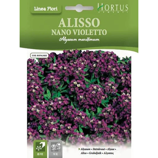 HORTUS ALYSSUM PURPLE 0.50 GRAM