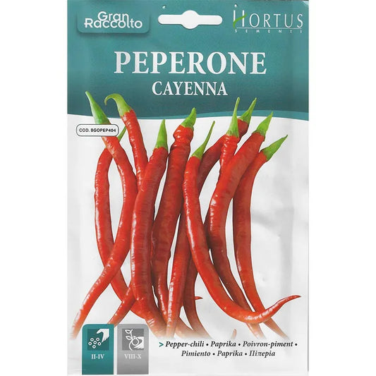 Hortus Peperone Cayenna Peppers 2.5gm