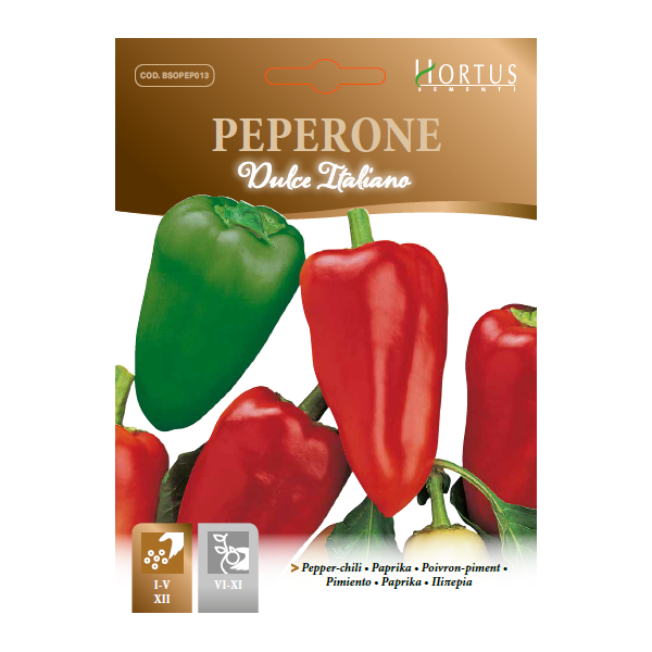 Hortus Peperone Dulce Italiano Peppers